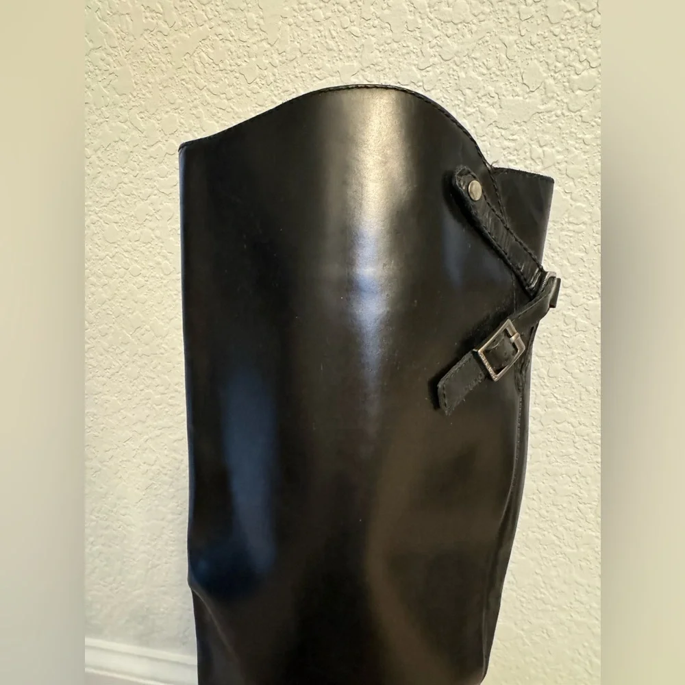 Vince Camuto Black Over-the-Knee Riding Boots